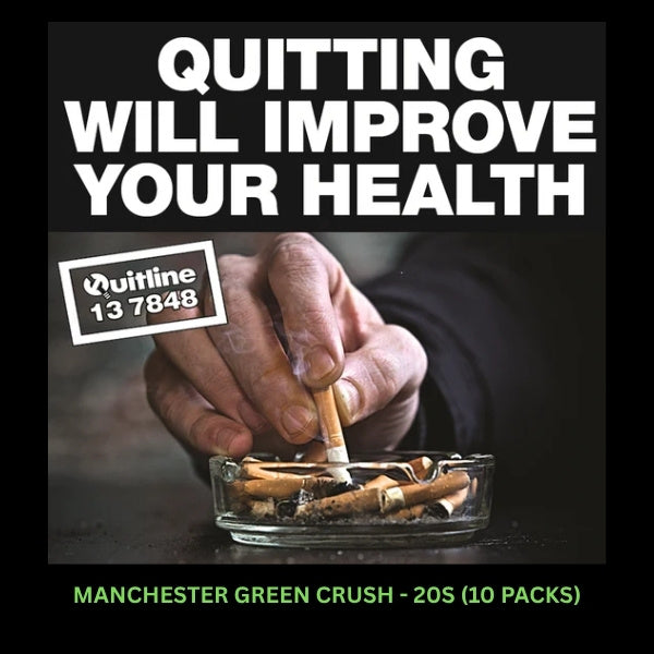 Manchester 20s Green Crush 10 Pack Cigarette Online Fast Delivery Cheap Price