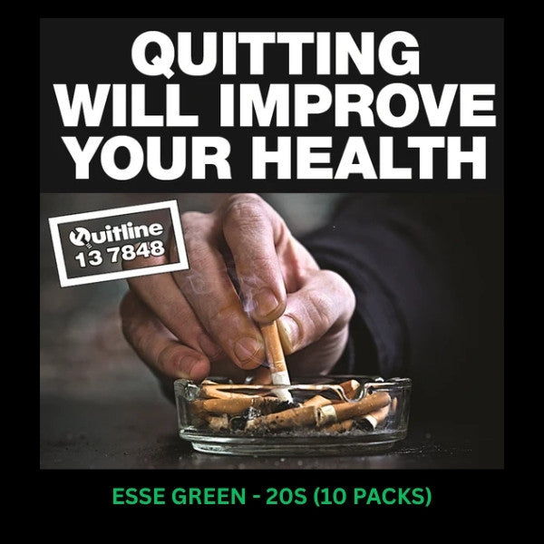 Buy Esse Green Cigarette 20s 10 Packs Cigarettes Online