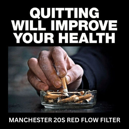 Manchester Red Flow Filter 20s cigarette carton 10 pack packaging